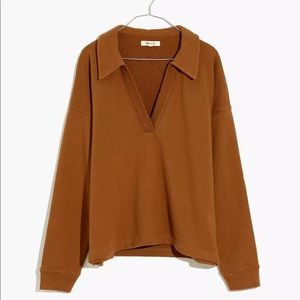 Madewell | NWT polo sweatshirt
